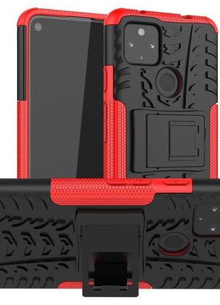 Чехол Armor Case Google Pixel 4A 5G / 5 XL Red