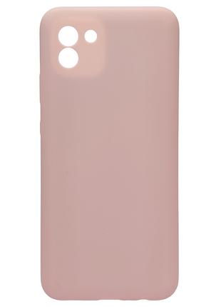 Чехол Full Silicone Case Samsung Galaxy A03 Nude