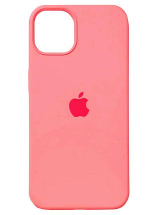 Чехол Silicone Full Cover Apple iPhone 14 Peach