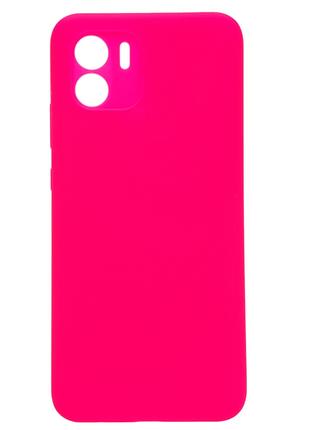 Чехол Silicone Case Full Xiaomi Redmi A1 Fluorescent Rose