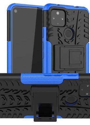 Чехол Armor Case Google Pixel 4A 5G / 5 XL Blue