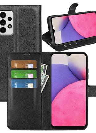 Чехол-книжка Litchie Wallet Samsung Galaxy A23 Black