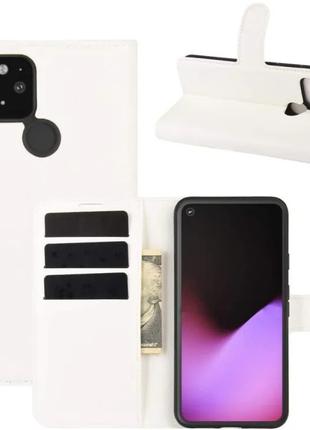 Чехол-книжка Litchie Wallet Google Pixel 4A 5G / 5 XL White