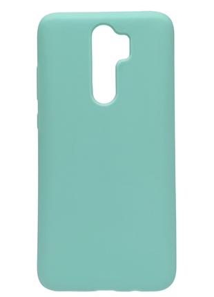 Чехол Silicone Case Full Xiaomi Redmi Note 8 Pro Turquoise