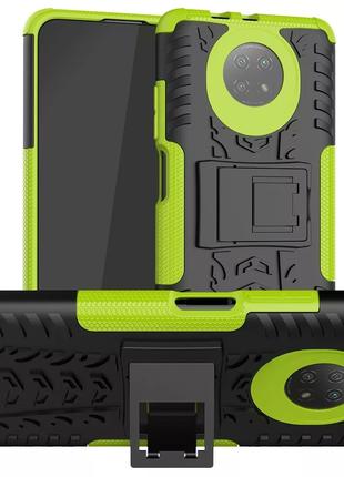 Чехол Armor Case Xiaomi Redmi Note 9 5G / Note 9T 5G Lime