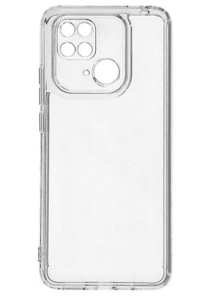 Силиконовый чехол Epik Xiaomi Redmi 10C 2 mm Прозрачный