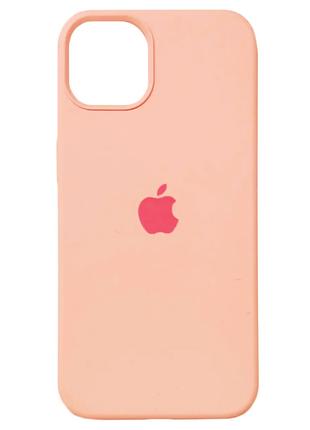 Чехол Silicone Full Cover Apple iPhone 14 Grapefruit