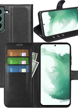 Чехол-книжка Litchie Wallet Samsung Galaxy S23 Plus Black