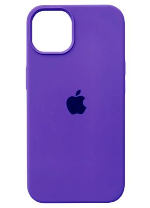 Чехол Silicone Full Cover Apple iPhone 14 Purple