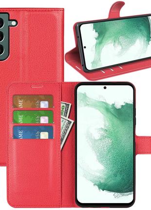 Чехол-книжка Litchie Wallet Samsung Galaxy S23 Plus Red