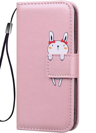 Чехол-книжка Animal Wallet Samsung Galaxy S23 Plus Rabbit