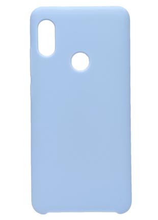 Чехол Silicone Case Xiaomi Redmi Note 5 Light blue