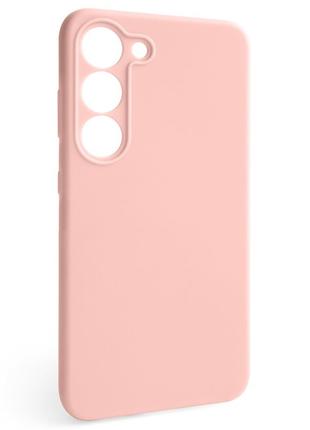 Чехол Silicone Case Full Samsung Galaxy S23 Light Pink