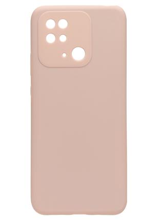 Чехол Silicone Case Full Xiaomi Redmi 10C Nude