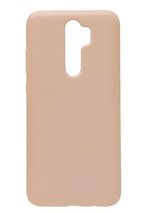 Чехол Silicone Case Full Xiaomi Redmi Note 8 Pro Nude