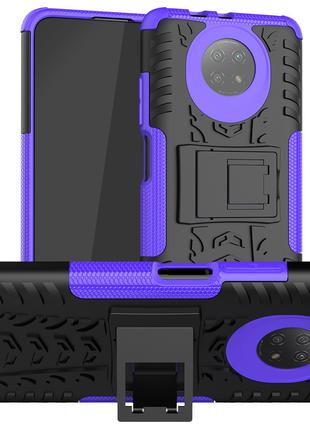 Чехол Armor Case Xiaomi Redmi Note 9 5G / Note 9T 5G Violet