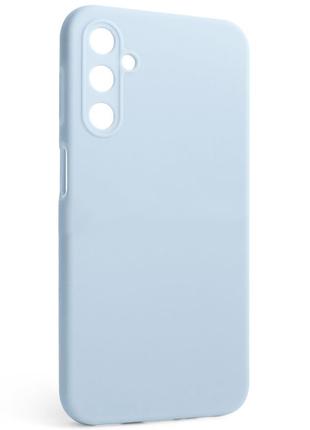 Чехол Silicone Case Full Samsung Galaxy A24 Light Blue