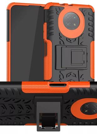 Чехол Armor Case Xiaomi Redmi Note 9 5G / Note 9T 5G Orange