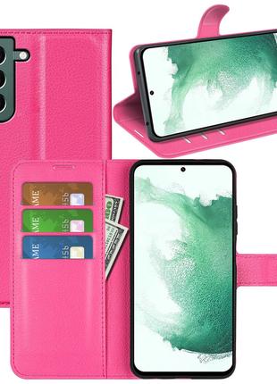 Чехол-книжка Litchie Wallet Samsung Galaxy S23 Plus Rose