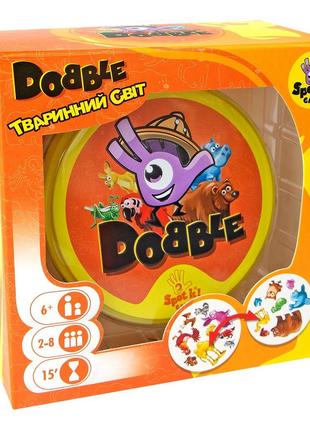 Настольная игра Asmodee Доббл Животный Мир (Dobble Animals)