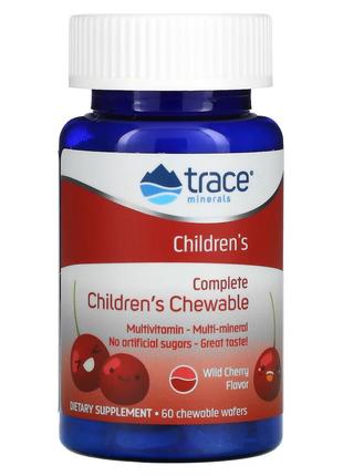 Витаминно-минеральный комплекс для детей, вкус вишни, Complete...