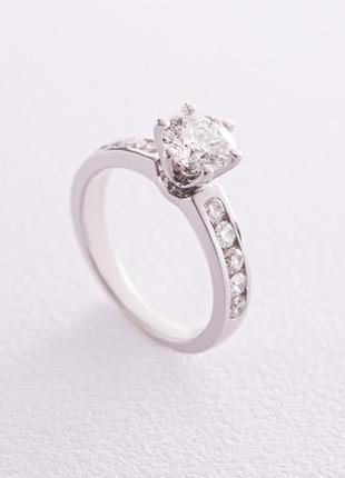 Помолвочное золотое кольцо с бриллиантами 213361121