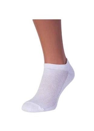 Шкарпетки жіночі короткі білі CKGК-1 р.23-25 10пар ТМ Золотий ...