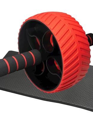 Колесо для преса Power System PS-4107 Full Grip AB Red + килим...