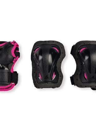 Захист набір Rollerblade Skate Gear Jr black-pink (XXXS)