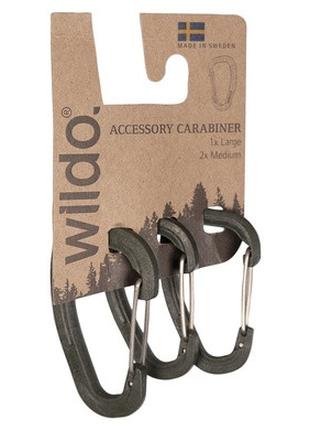 Набор карабинов Wildo Accessory Carabiner Set Olive