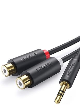 Аудио кабель с AUX mini-Jack 3,5 мм на Double RCA тюльпан UGRE...