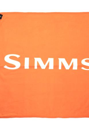 Рушник з кріпленням на кнопці simms мікрофібра помаранчевий
