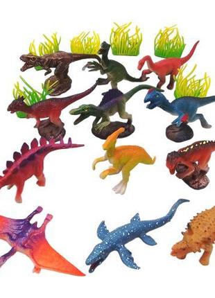 Набор фигурок животных "Dinosaur world" в тубусе
