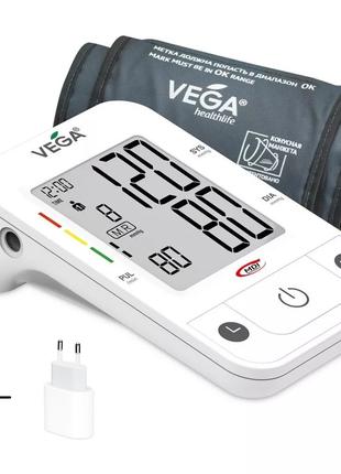 Тонометр VEGA 3H Comfort с манжетой Vega 22-42см + Адаптер Mic...