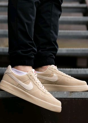 Чоловічі кросівки Nike Air Force Beige