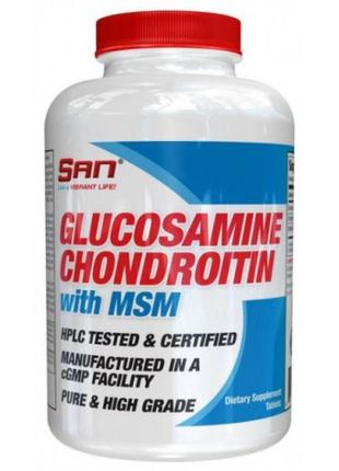 Глюкозамін хондроітин мсм SAN Glucosamine Chondroitin With MSM...