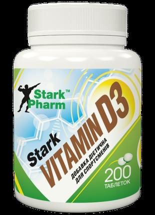 Витамин Д 3 Stark Vitamin D3 2000IU 200 табл.