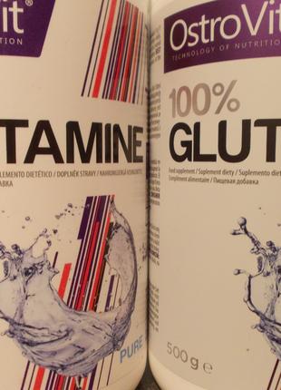 Глютамин Ostrovit L-glutamine Аминокислоты 500 г