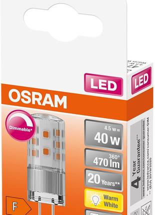 Штыревая светодиодная лампа OSRAM с регулируемой яркостью и цо...