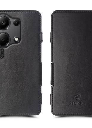 Чехол книжка Stenk Prime для Xiaomi Redmi Note 13 Pro 4G Чёрный