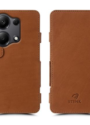 Чехол книжка Stenk Prime для Xiaomi Redmi Note 13 Pro 4G Camel