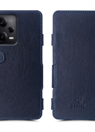 Чехол книжка Stenk Prime для Xiaomi Redmi Note 12 Pro 5G Синий
