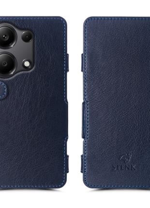 Чехол книжка Stenk Prime для Xiaomi Redmi Note 13 Pro 4G Синий