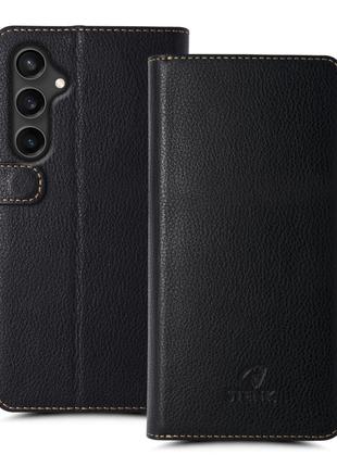 Чехол книжка Stenk Wallet для Samsung Galaxy S23 FE Черный