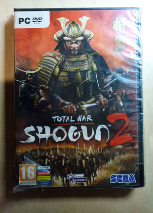 Гра диск Total War : Shogun 2 ліцензія для PC / ПК