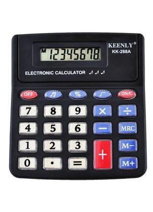Калькулятор Keenly KK-268A — 8, музичний