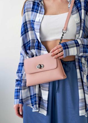 Жіноча сумка рожева сумка кросбоді через плече рожевий клатч сумо