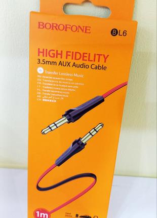 AUХ 3,5 мм аудио кабель, 1 метр