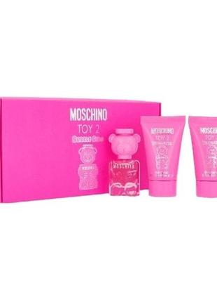 Набор Moschino Toy 2 Bubble Gum (туалетная вода 5 мл + гель дл...