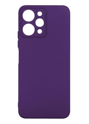 Чехол с рамкой камеры Silicone Cover A Xiaomi Redmi 12 Purple